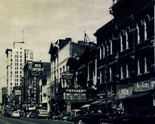 Historic photo of downtown Lexington