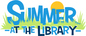 Summer at the Library 2025 logo, designed by Cricket Press